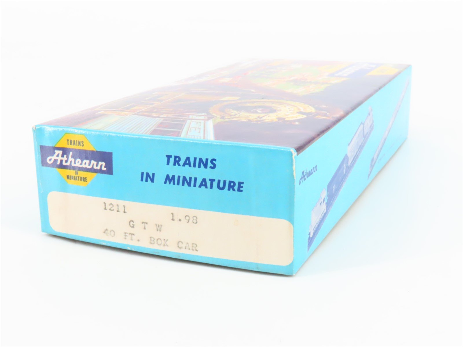 HO Scale Athearn 1211 GTW Grand Trunk Western 40' Single Door Box Car #516158