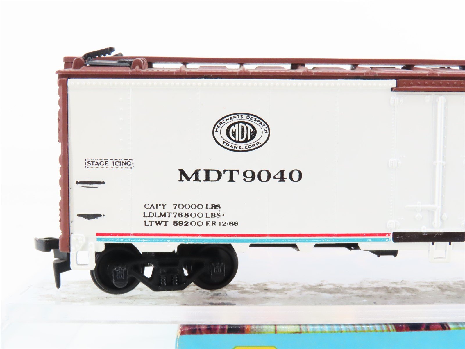 HO Scale Athearn 5025 MDT NYC Merchants Despatch 40' Reefer #9040
