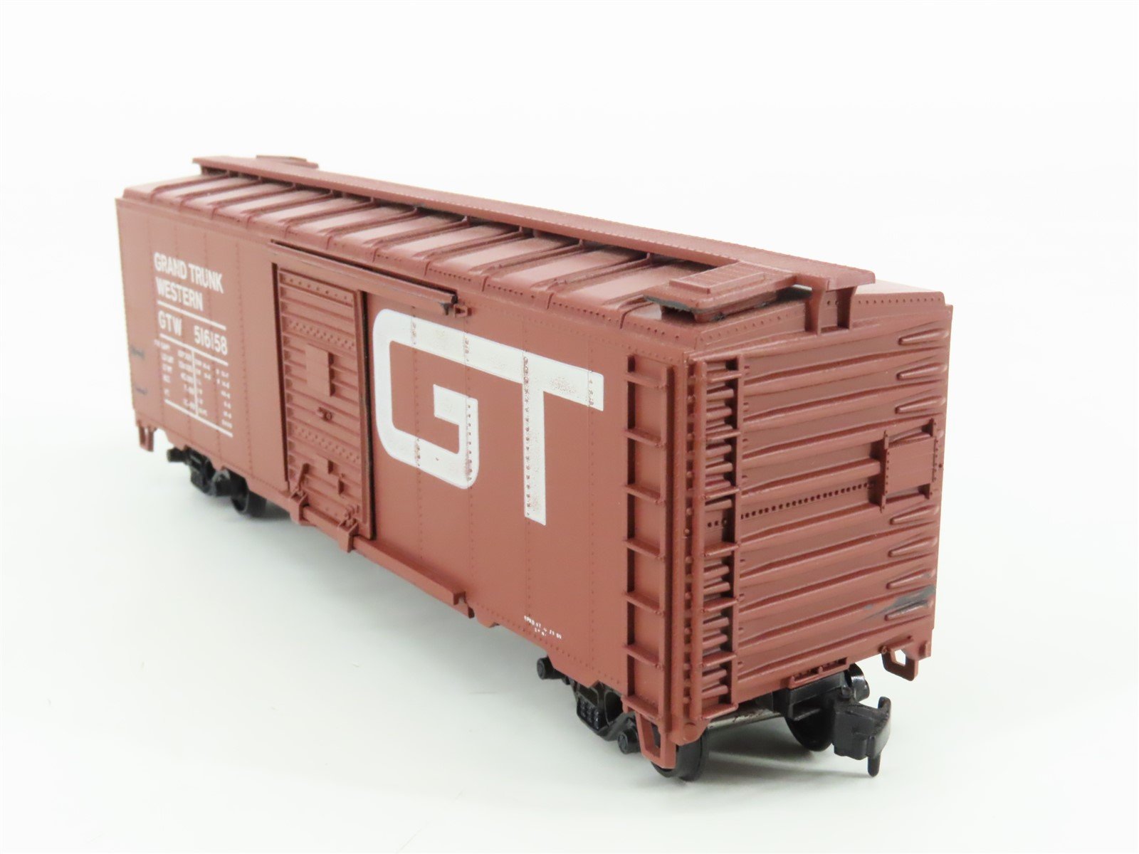 HO Scale Athearn 1211 GTW Grand Trunk Western 40' Single Door Box Car #516158