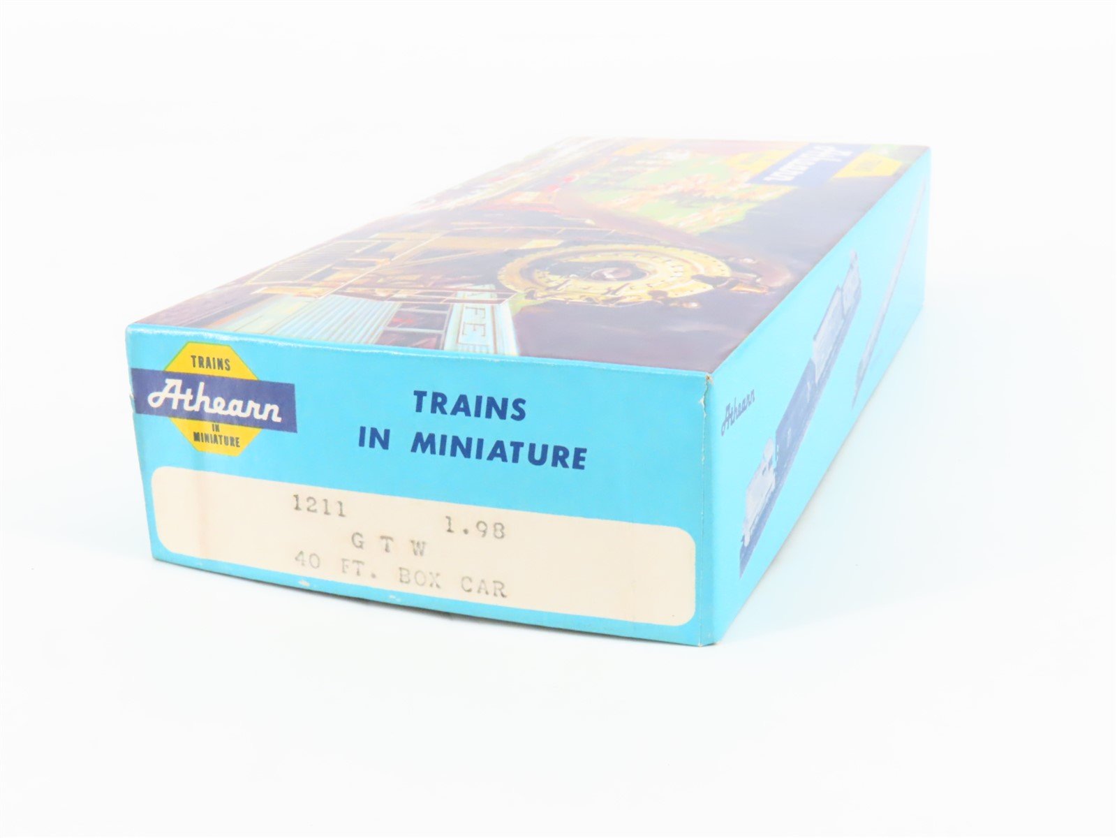 HO Scale Athearn 1211 GTW Grand Trunk Western 40' Single Door Box Car #516158
