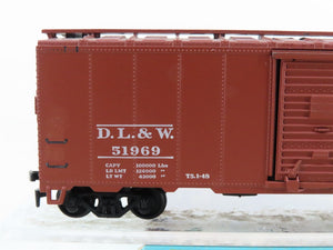 HO Athearn 5008 DL&W Lackawanna The Route of Phoebe Snow 40' Box Car #51969
