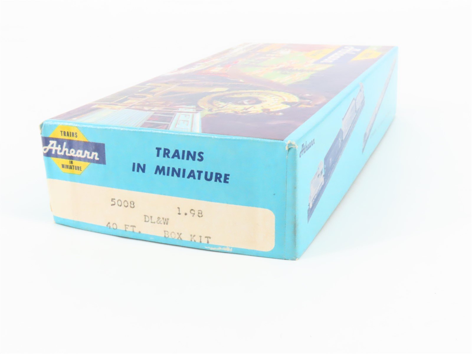 HO Athearn 5008 DL&W Lackawanna The Route of Phoebe Snow 40' Box Car #51969