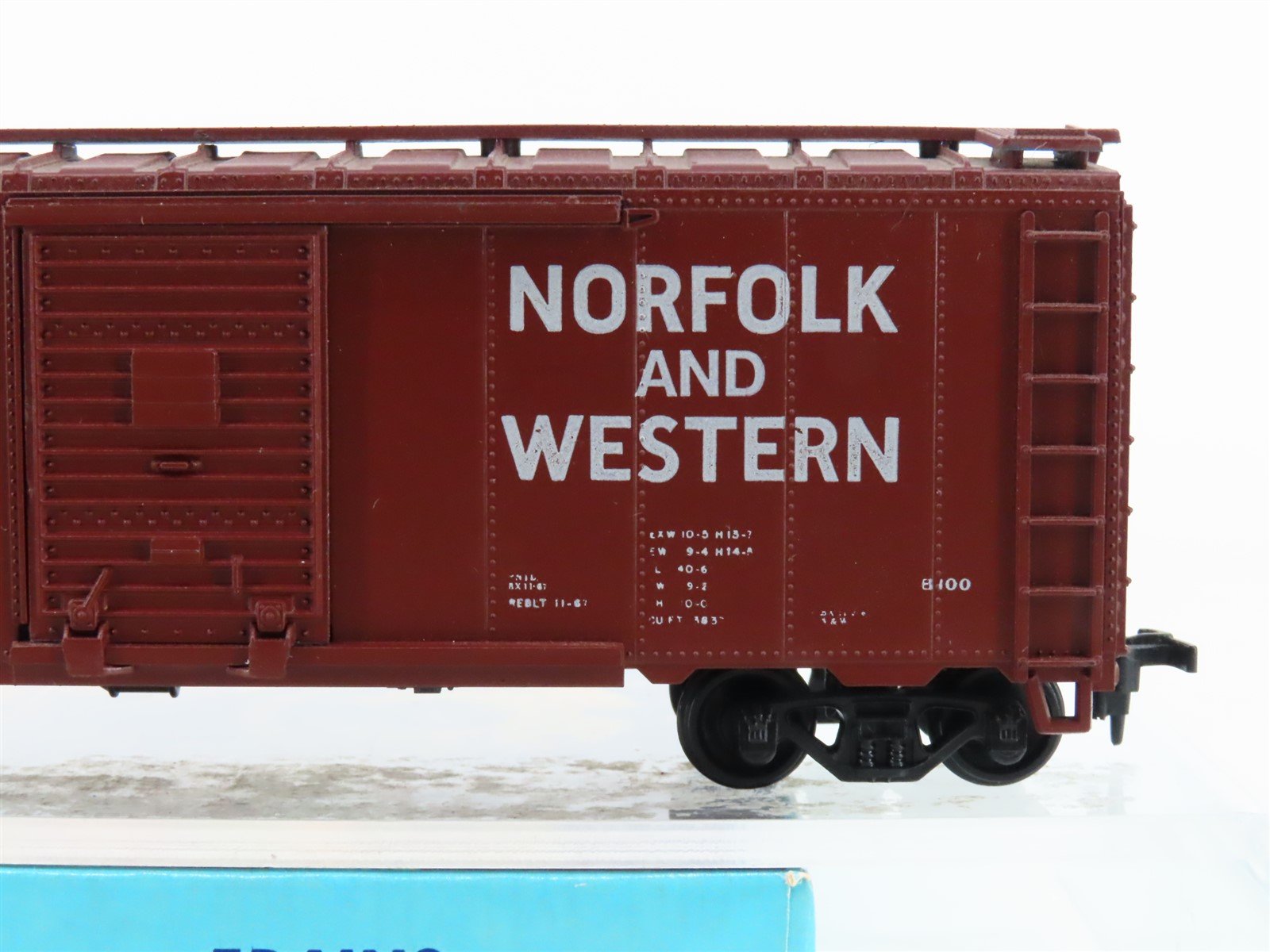 HO Scale Athearn 1210 N&W Norfolk & Western 40' Single Door Box Car #361508