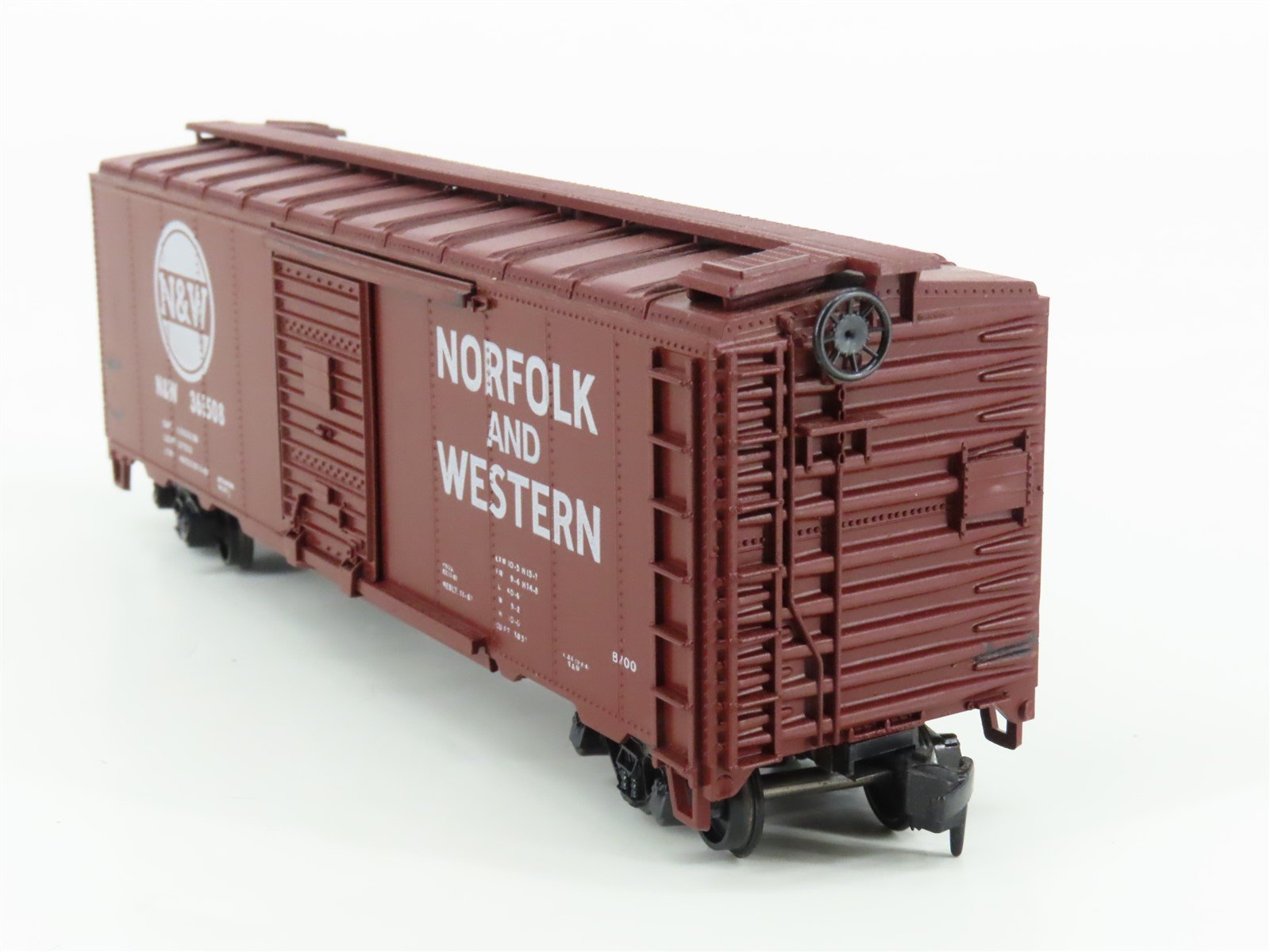 HO Scale Athearn 1210 N&W Norfolk & Western 40' Single Door Box Car #361508