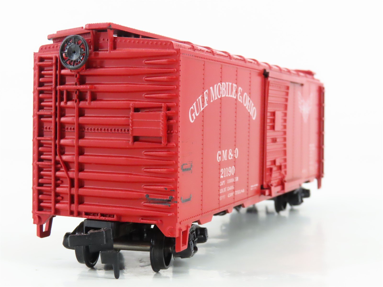 HO Scale Athearn 1201 GM&O Gulf Mobile & Ohio 40' Single Door Box Car #21190