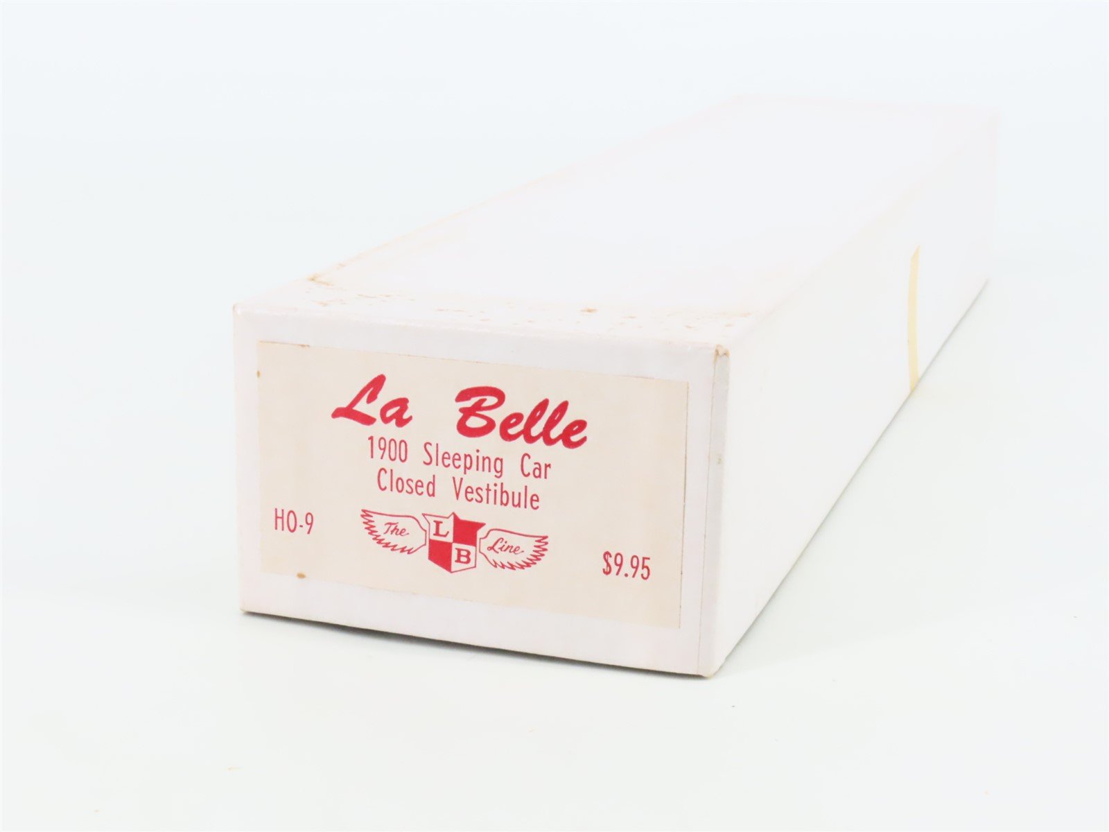 HO Scale La Belle Kit HO-9 Wood 1900 Closed Vestibule Sleeper Passenger Car
