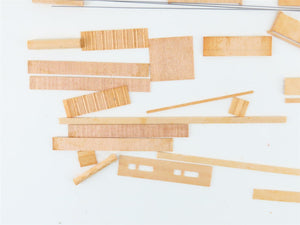 HO Scale La Belle Kit HO-6 Wood 1903 Closed Vestibule Observation Passenger Car