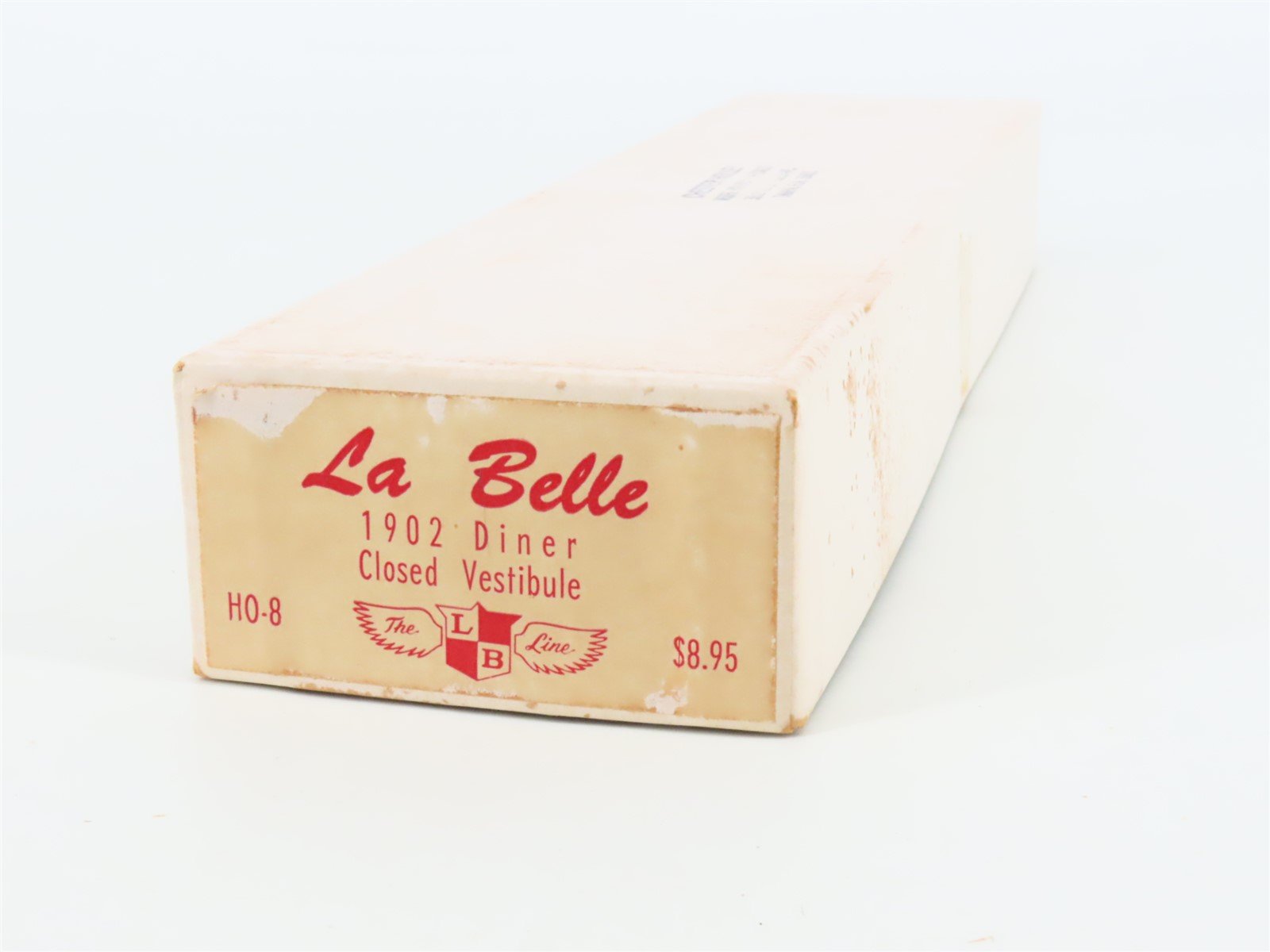 HO Scale La Belle Kit HO-8 Wood 1902 Closed Vestibule Diner Passenger Car