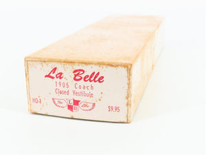 HO Scale La Belle Kit HO-1 Wood 1950 Closed Vestibule Coach Passenger Car
