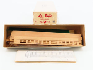 HO Scale La Belle Kit HO-1 Wood 1905 Closed Vestibule Coach Passenger Car