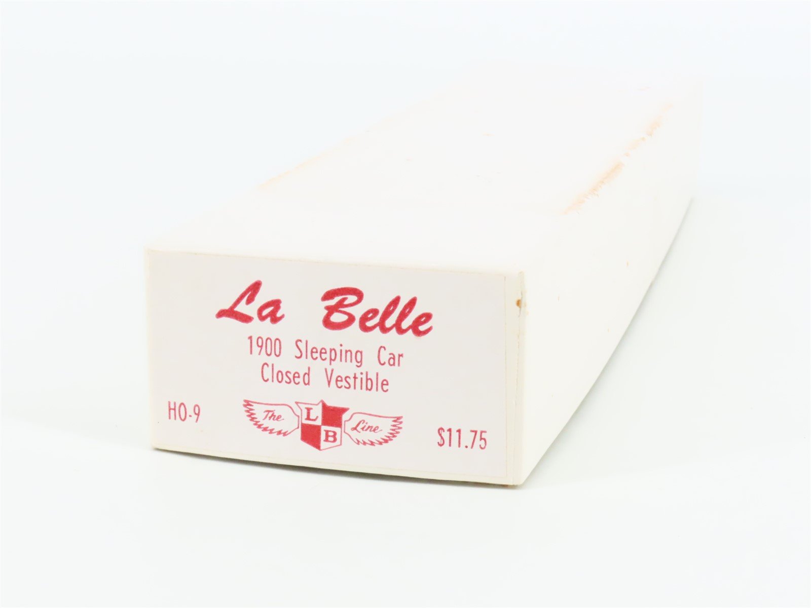 HO Scale La Belle Kit HO-9 Wood 1900 Closed Vestibule Sleeper Passenger Car