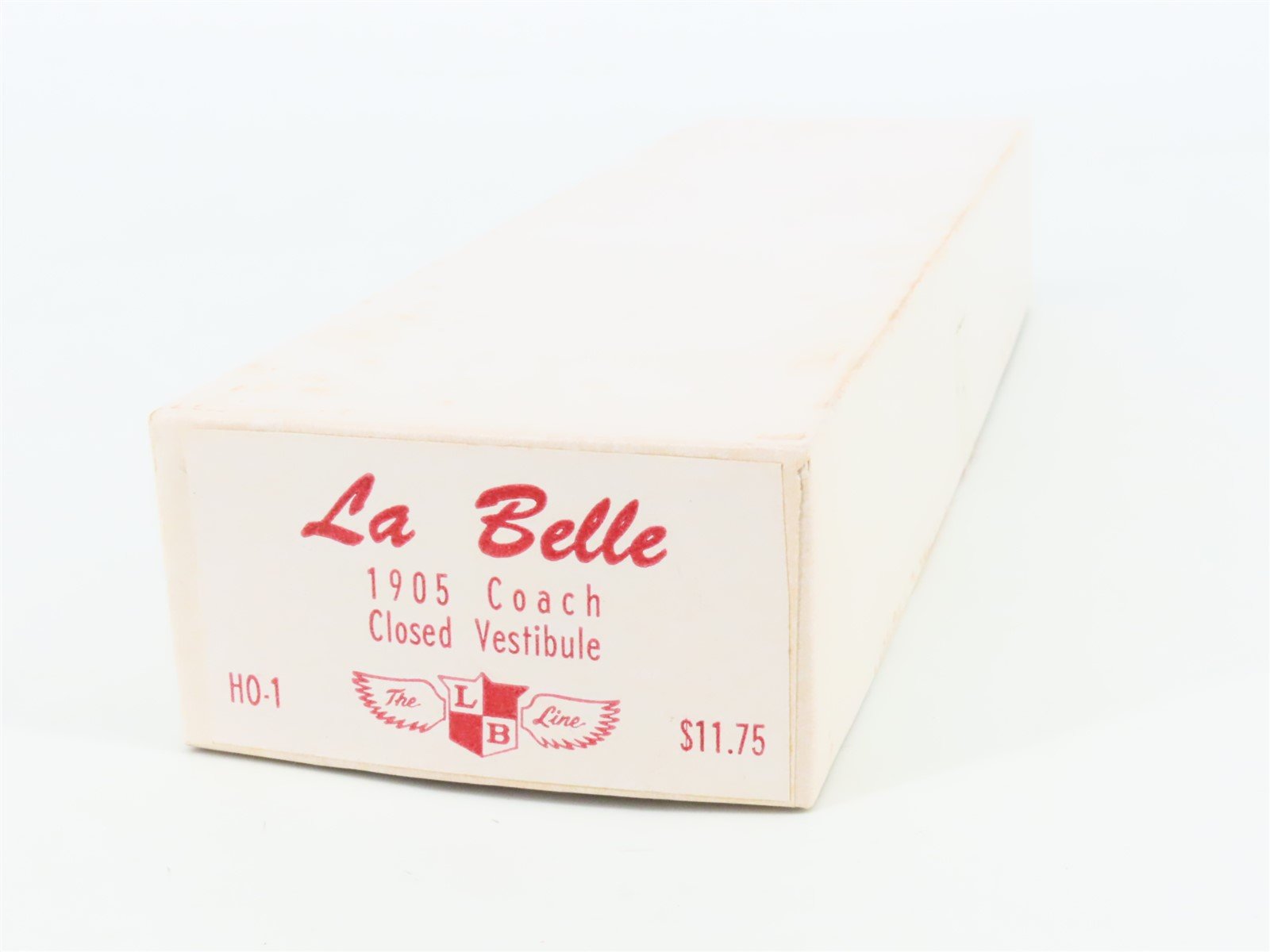 HO Scale La Belle Kit HO-1 Wood 1905 Closed Vestibule Coach Passenger Car