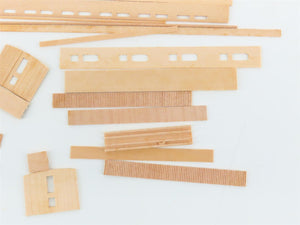 HO Scale La Belle Kit HO-5 Wood 1900 Closed Vestibule Parlor Passenger Car