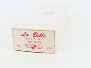 HO Scale La Belle Kit HO-5 Wood 1900 Closed Vestibule Parlor Passenger Car