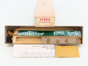 HO Scale La Belle Kit HO-6 Wood 1903 Observation Passenger Car