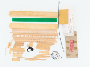 HO Scale La Belle Kit HO-6 Wood 1903 Observation Passenger Car