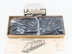 HO 1/87 Scale Central Valley Kit 150 Foot Pratt Truss Bridge