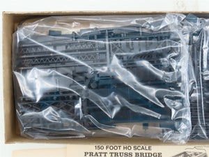 HO 1/87 Scale Central Valley Kit 150 Foot Pratt Truss Bridge