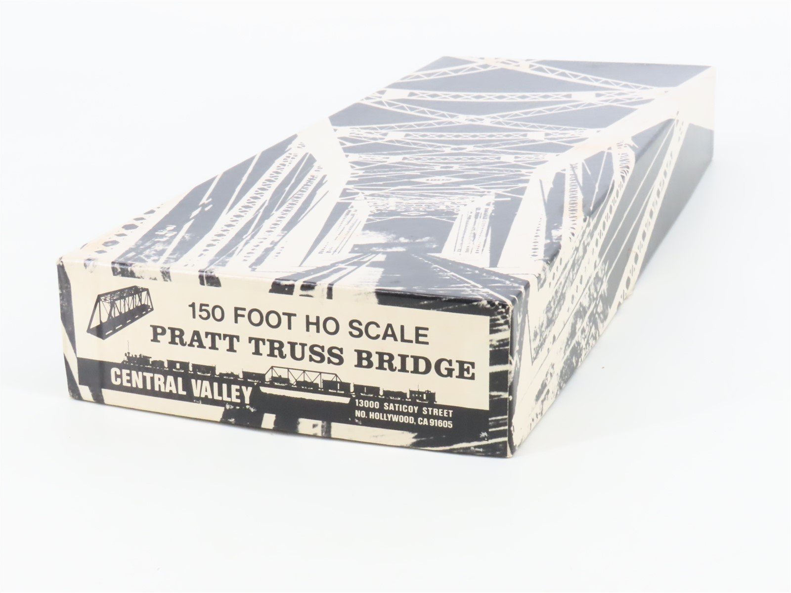 HO 1/87 Scale Central Valley Kit 150 Foot Pratt Truss Bridge