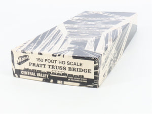 HO 1/87 Scale Central Valley Kit 150 Foot Pratt Truss Bridge
