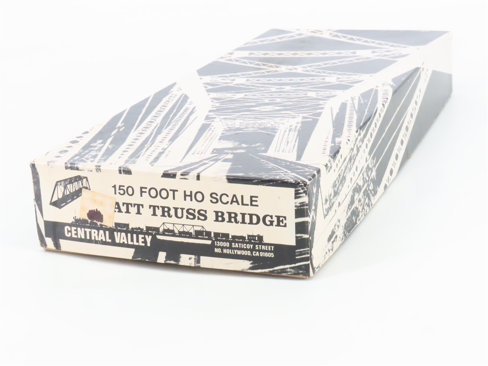 HO 1/87 Scale Central Valley Kit 150 Foot Pratt Truss Bridge