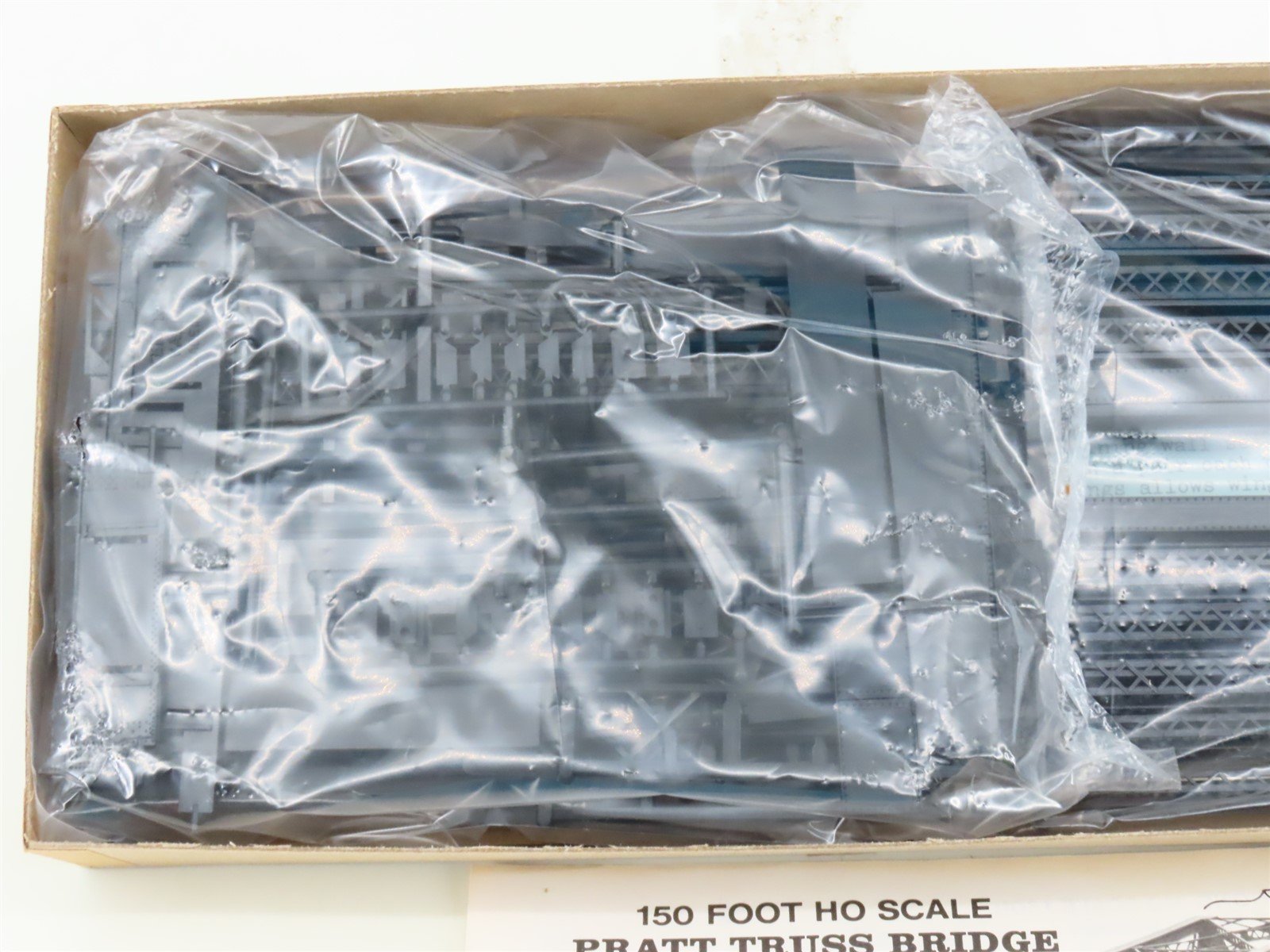 HO 1/87 Scale Central Valley Kit 150 Foot Pratt Truss Bridge