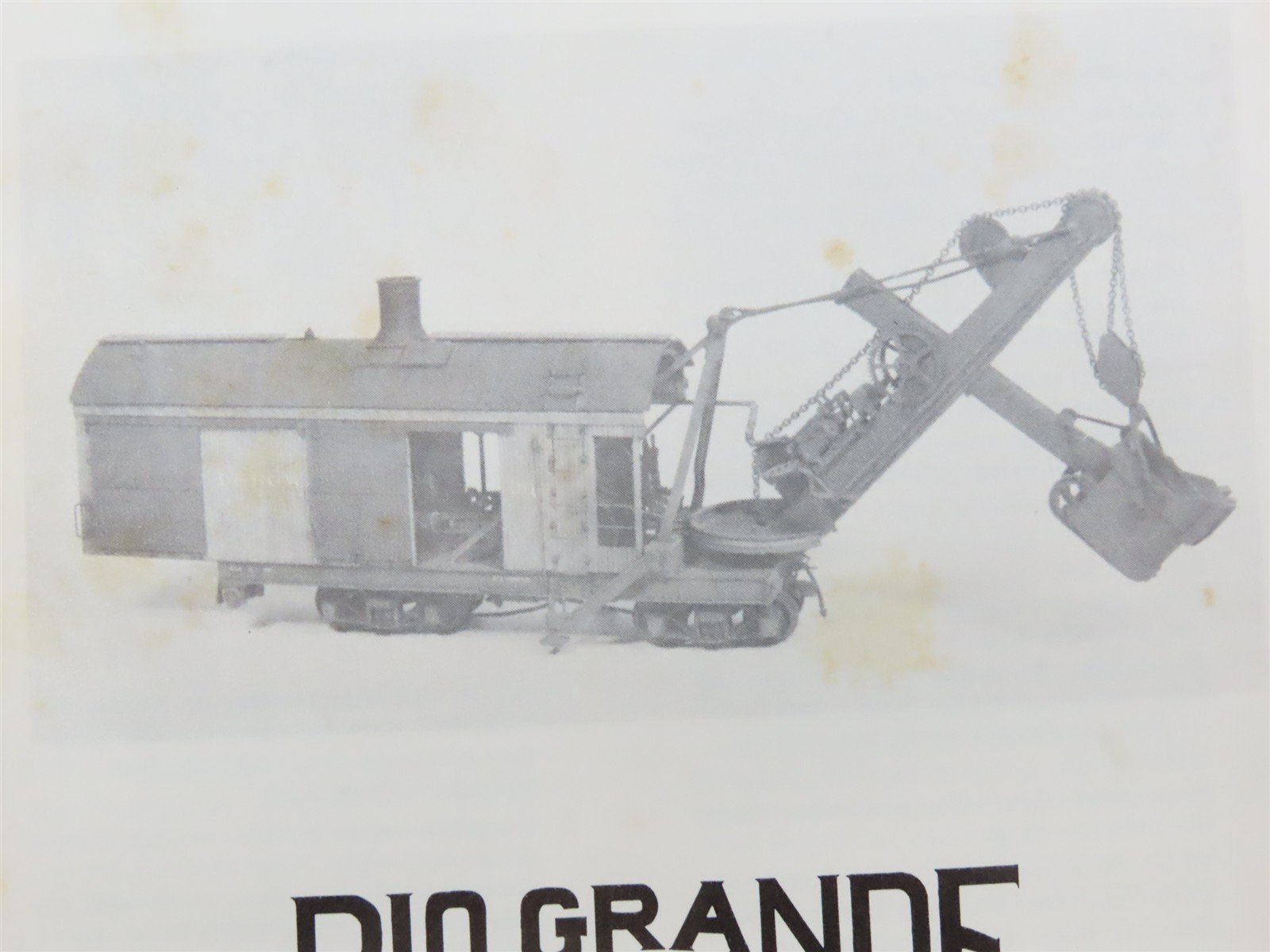 HO-HOn3 Scale Rio Grande Models Ltd. Kit Marion Model 40 Steam Shovel