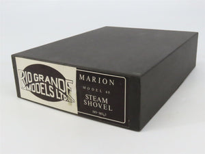 HO-HOn3 Scale Rio Grande Models Ltd. Kit Marion Model 40 Steam Shovel