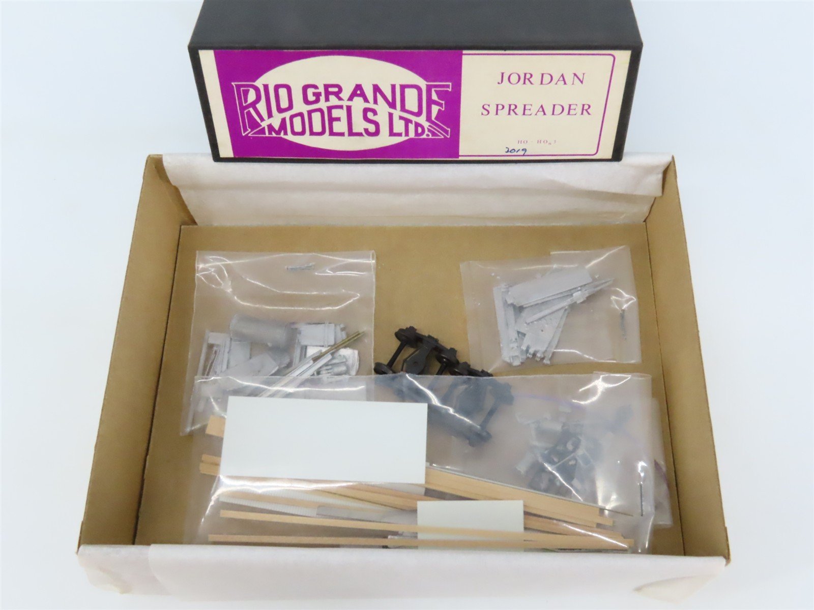 HO-HOn3 Scale Rio Grande Models Ltd. Kit Jordan Spreader