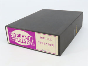 HO-HOn3 Scale Rio Grande Models Ltd. Kit Jordan Spreader