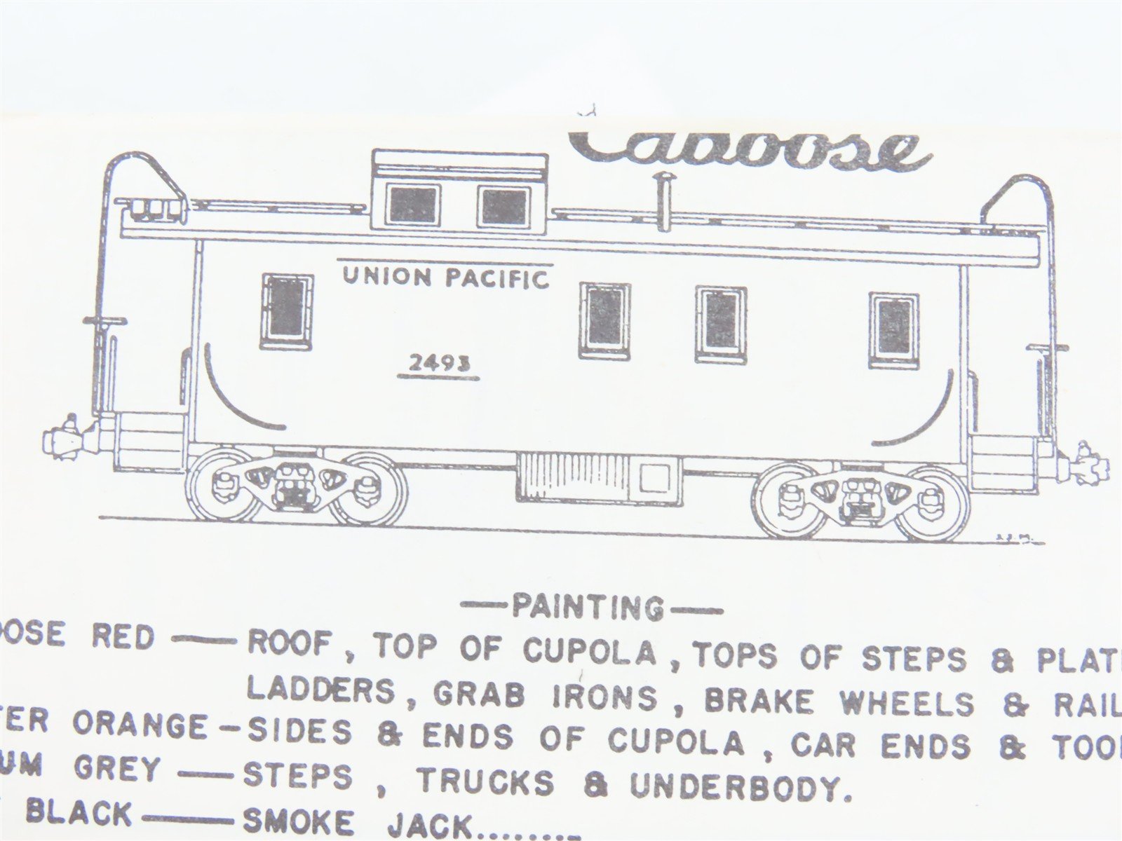 HO Scale Silver Streak Kit 929-103 Unlettered 28' Caboose