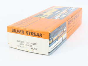 HO Scale Silver Streak Kit 929-103 Unlettered 28' Caboose