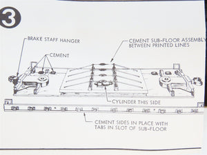 HO Scale Ulrich Kit 931-198 Undecorated Truss Rod Flat Car