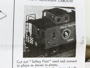 HO Scale Silver Streak Kit 929-103 Unlettered 28' Caboose