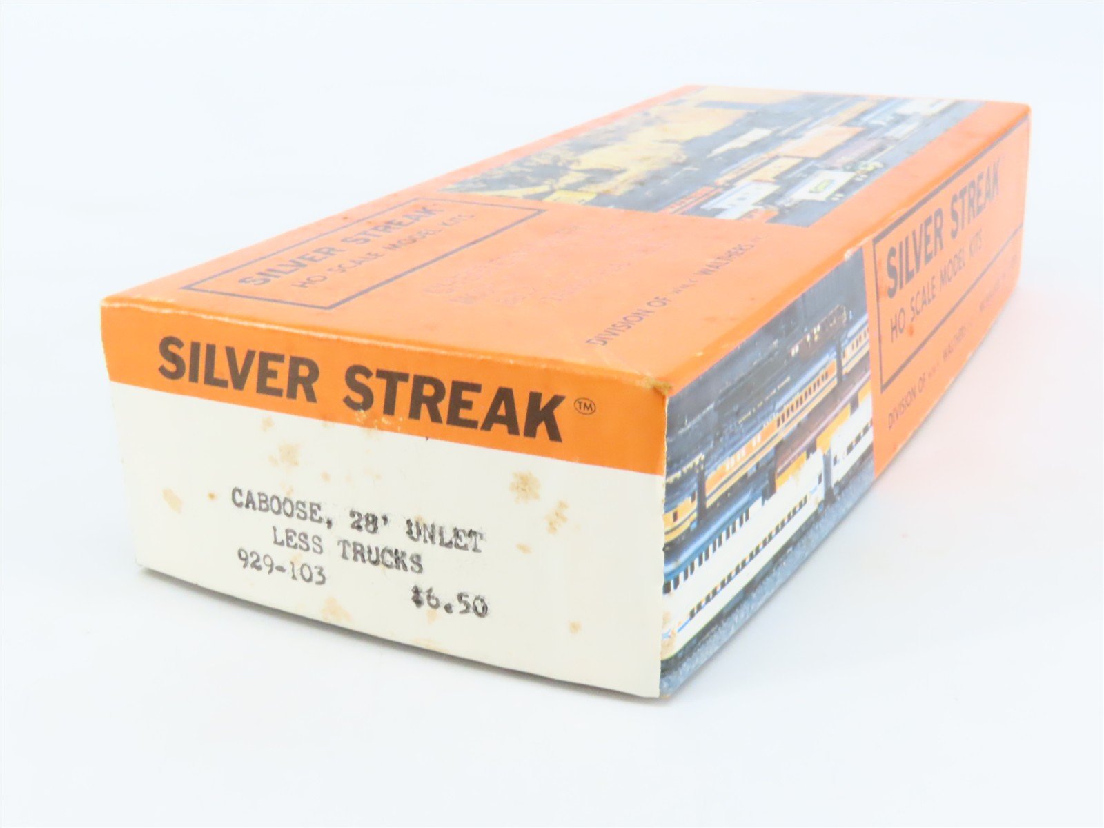 HO Scale Silver Streak Kit 929-103 Unlettered 28' Caboose