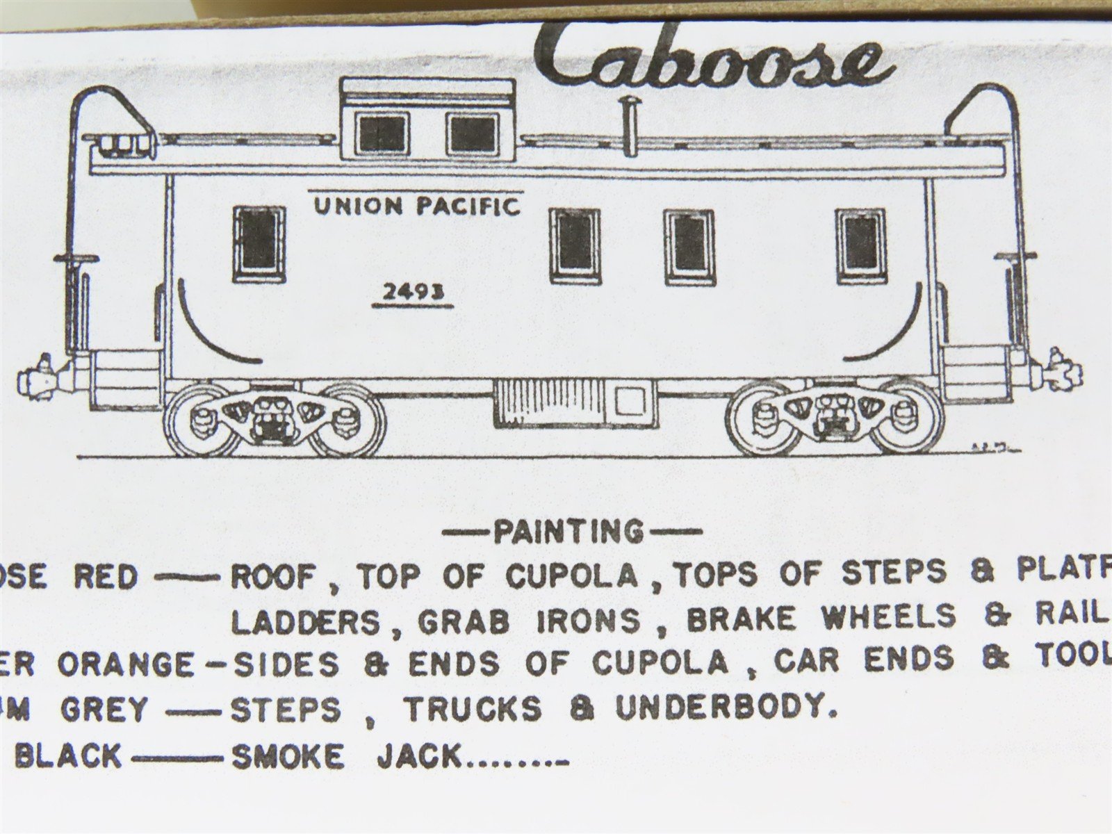 HO Scale Silver Streak Kit 929-103 Unlettered 28' Caboose