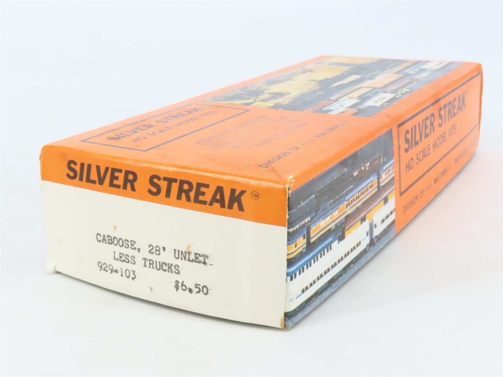 HO Scale Silver Streak Kit 929-103 Unlettered 28' Caboose