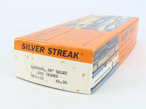 HO Scale Silver Streak Kit 929-103 Unlettered 28' Caboose