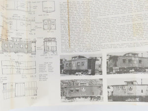 HO Scale Quality Craft Models Kit 332 B&O Baltimore & Ohio Railroad Caboose