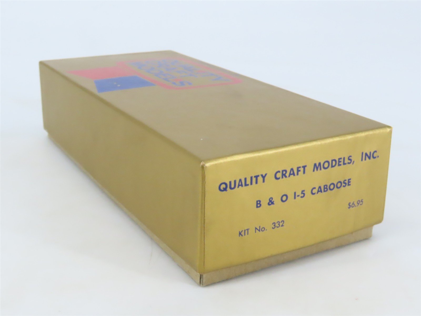 HO Scale Quality Craft Models Kit 332 B&O Baltimore & Ohio Railroad Caboose