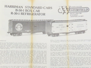 HO Scale Westerfield Kit 1801 PFE Pacific Fruit Express Reefer