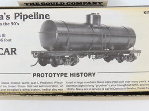 HO Scale The Gould Company Kit 4020 Unpainted 10,000 Gallon Tank Car