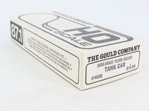HO Scale The Gould Company Kit 4020 Unpainted 10,000 Gallon Tank Car