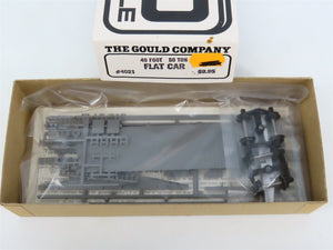 HO Scale The Gould Company Kit 4021 Unpainted 50 Ton 40' Flat Car