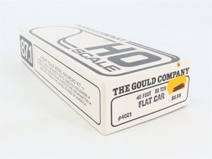HO Scale The Gould Company Kit 4021 Unpainted 50 Ton 40' Flat Car