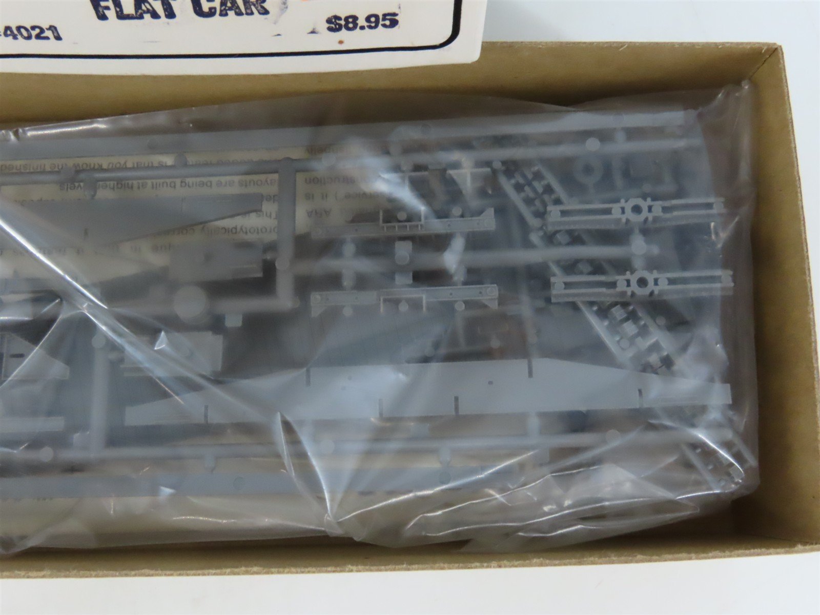 HO Scale The Gould Company Kit 4021 Unpainted 50 Ton 40' Flat Car