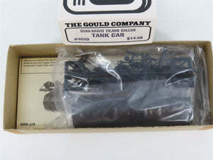 HO Scale The Gould Company Kit 4020 Unpainted 10,000 Gallon Tank Car