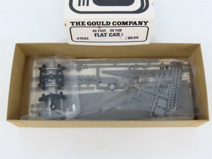 HO Scale The Gould Company Kit 4021 Unpainted 50 Ton 40' Flat Car