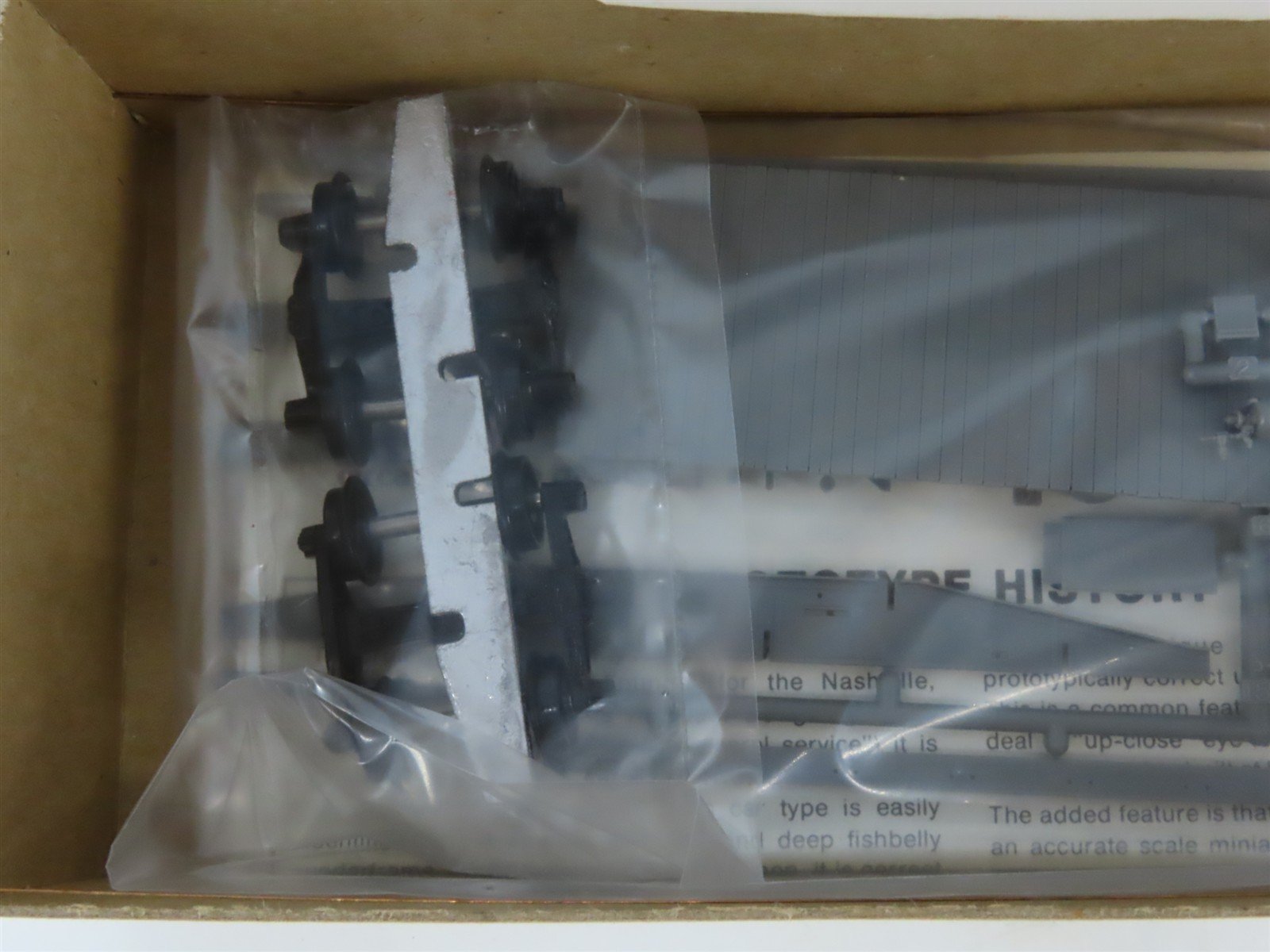 HO Scale The Gould Company Kit 4021 Unpainted 50 Ton 40' Flat Car