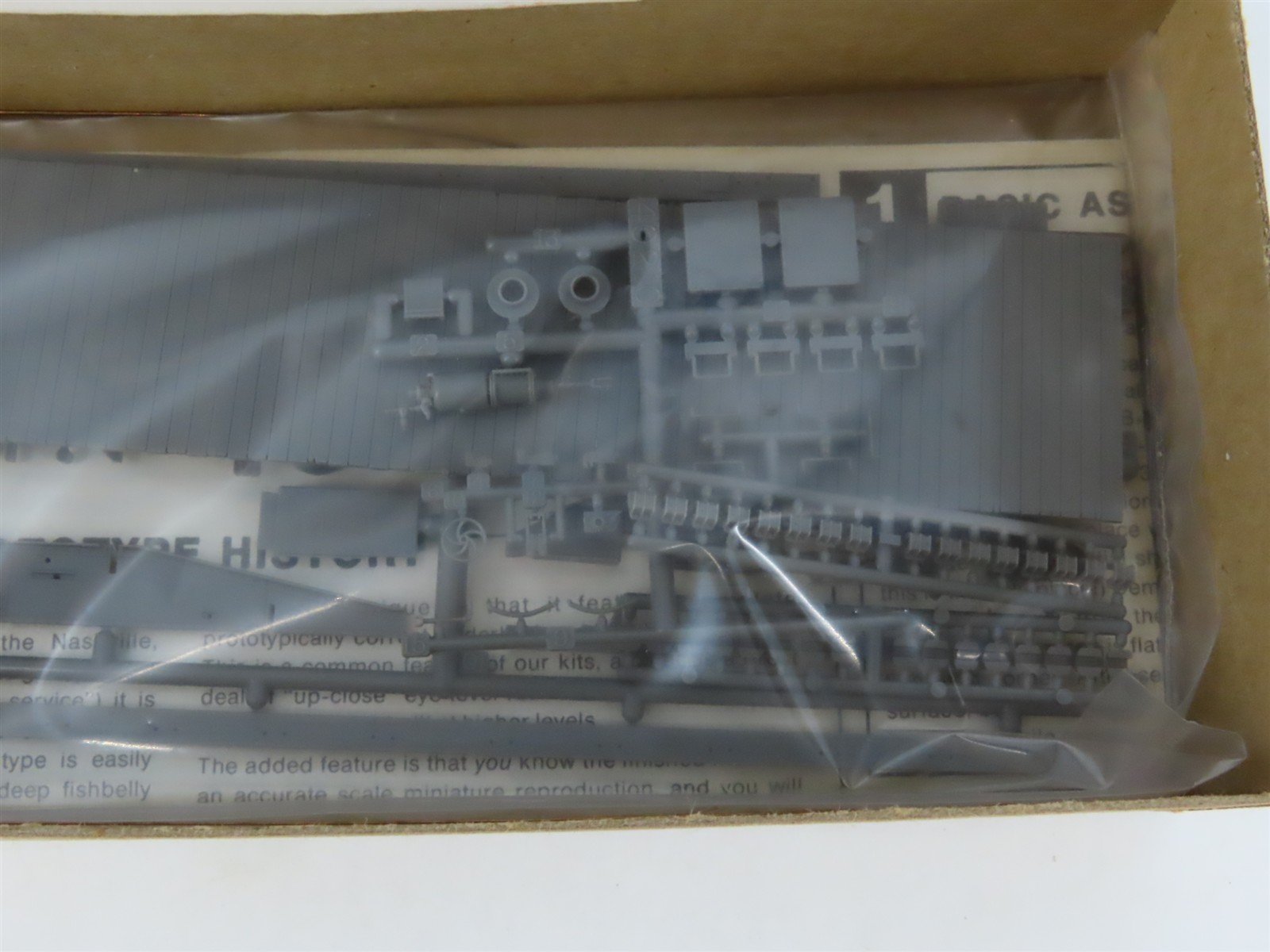 HO Scale The Gould Company Kit 4021 Unpainted 50 Ton 40' Flat Car